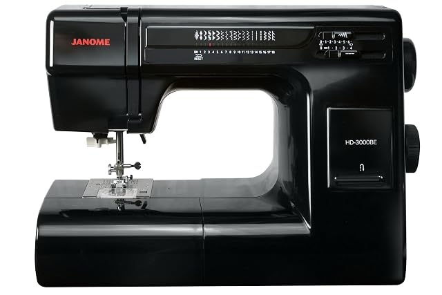 Janome Heavy Duty HD3000 Black Edition, photographie du produit