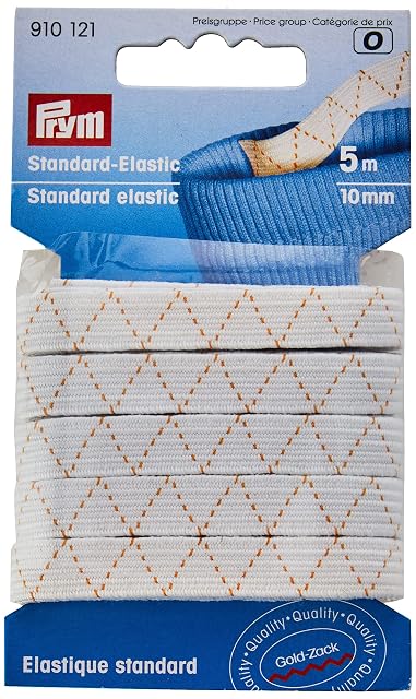 Élastique standard Prym 10 mm × 5 m, photographie du produit