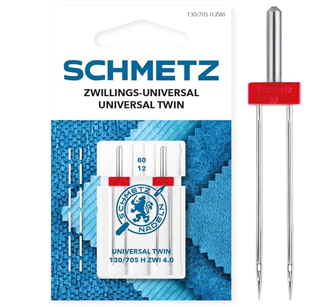 Schmetz Universal Twin 4.0/80, photographie du produit