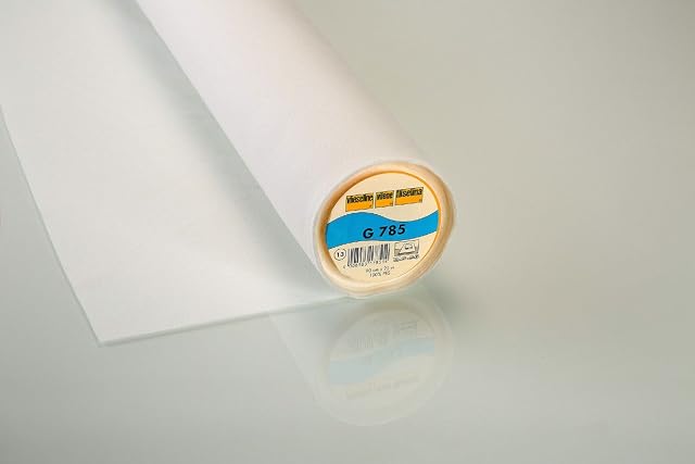 Entoilage tissé thermocollant blanc Vlieseline G785 en rouleau